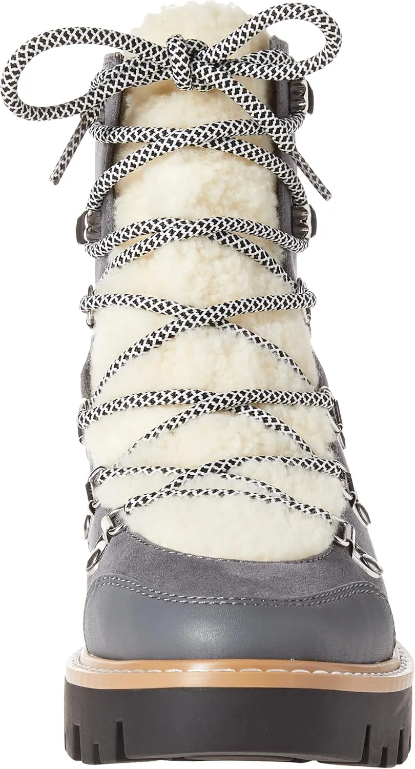 The Drop Women's Caleb Shearling Hiking Boot Hi-Top
