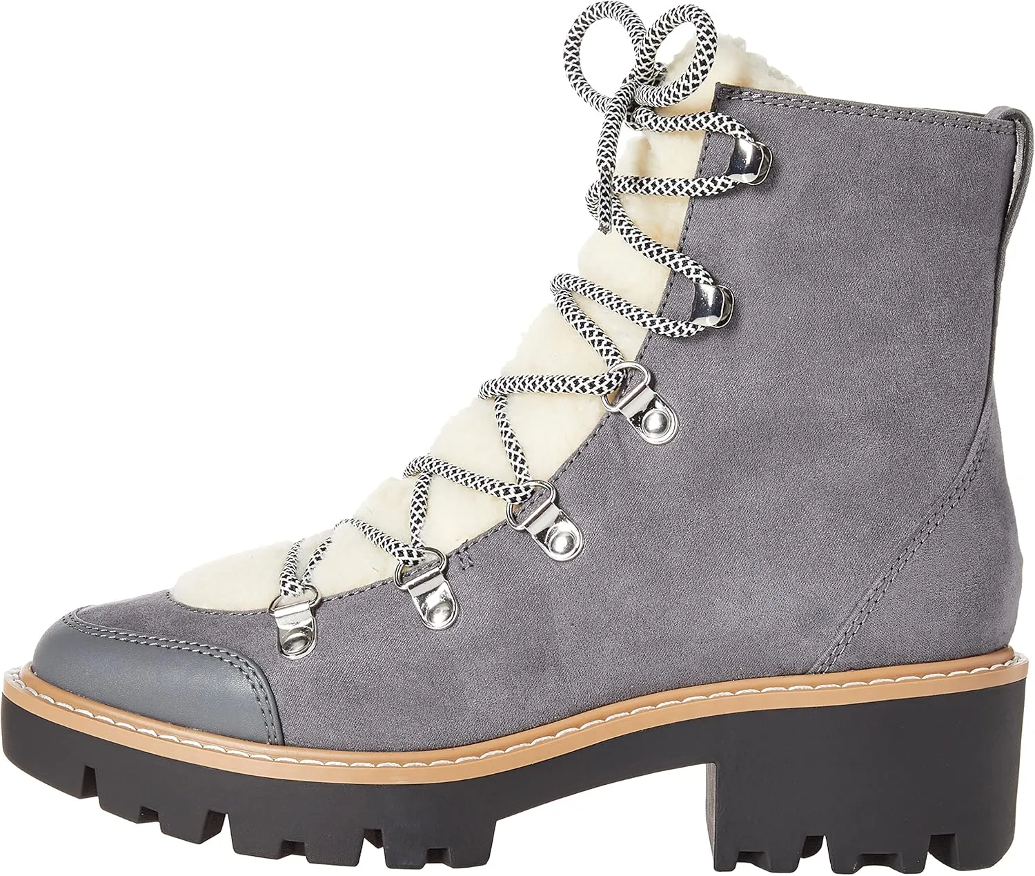 The Drop Women's Caleb Shearling Hiking Boot Hi-Top