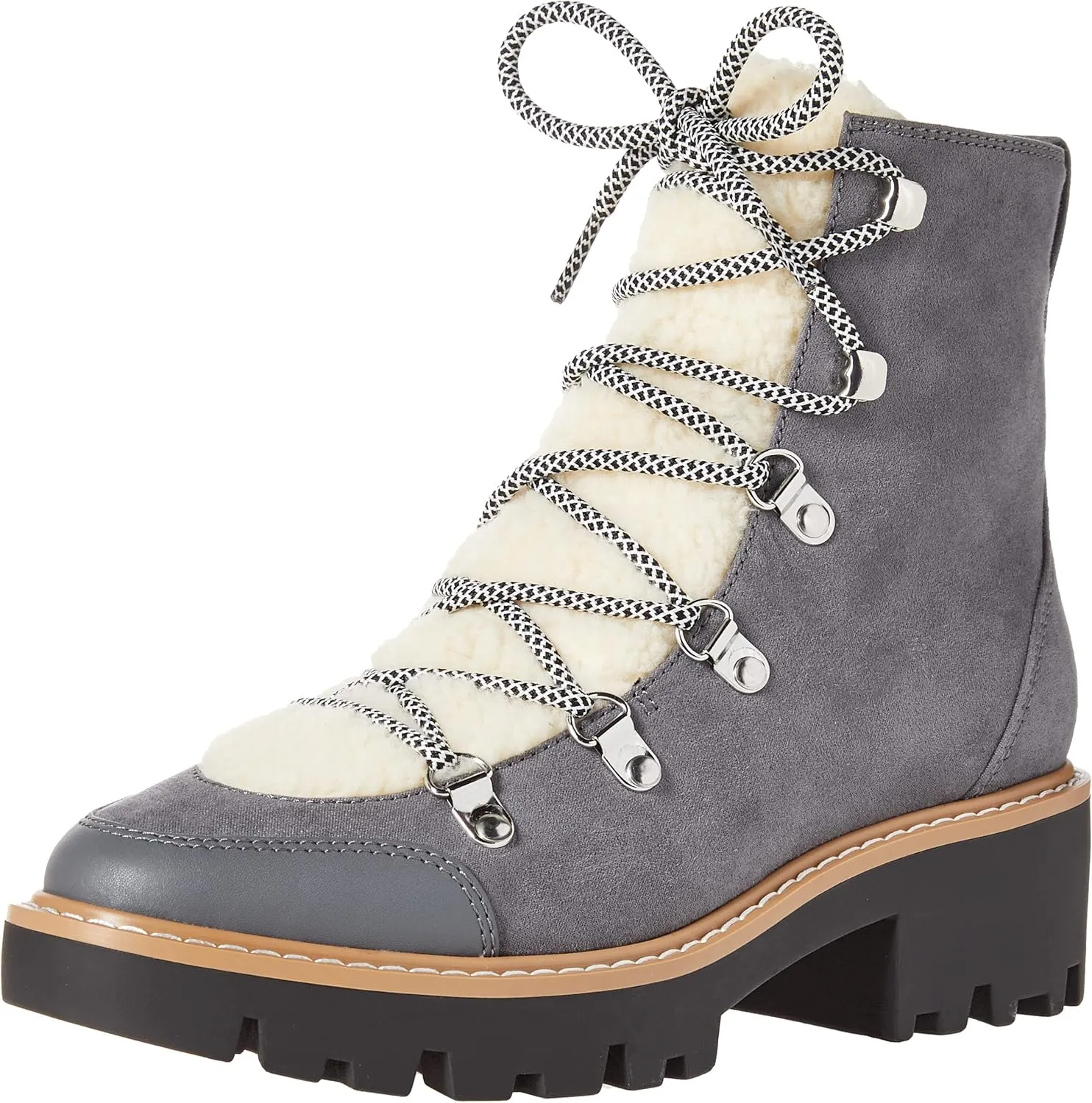 The Drop Women's Caleb Shearling Hiking Boot Hi-Top