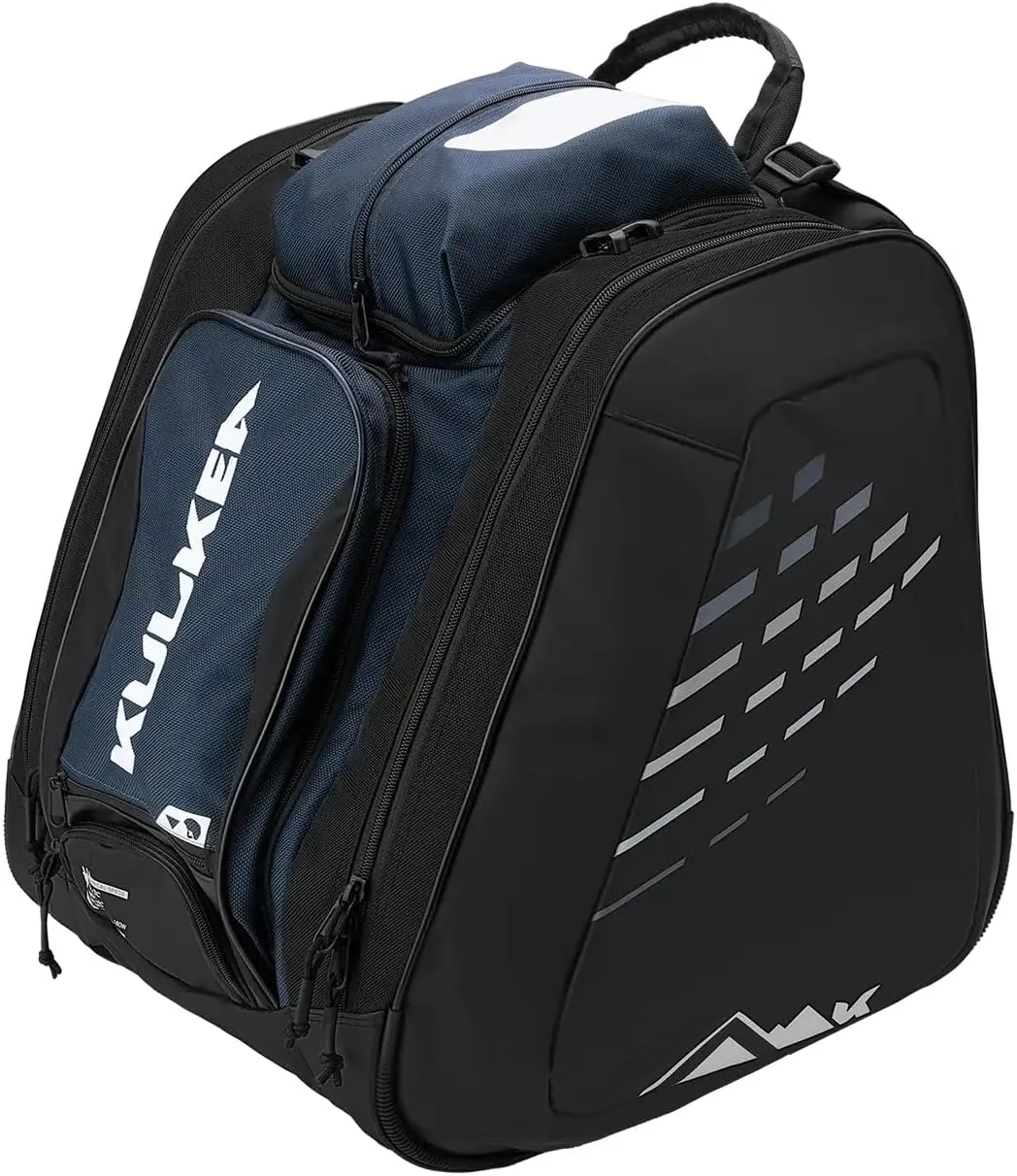 Thermal Trekker Heated Ski Boot Backpack - Heated, Insulated Ski Boot Bag For Maximum Gear & Boot Storage - 3 Heat Settings - 20V Wall Plug & 12V Auto Plug