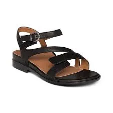 Tia Adjustable Quarter Strap Sandal  - 2 Colors