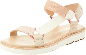 Timberland Women's Bailey Park Fabric/Leather Strap Sandal