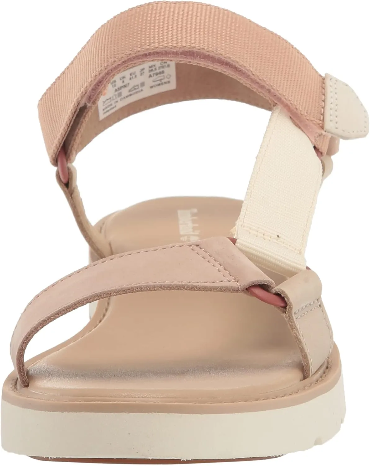 Timberland Women's Bailey Park Fabric/Leather Strap Sandal