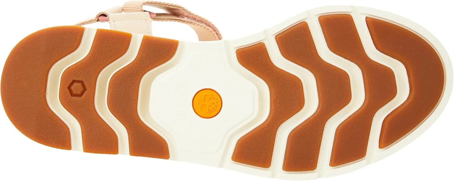 Timberland Women's Bailey Park Fabric/Leather Strap Sandal