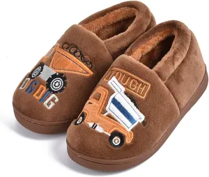 Toddler Slippers Boys Girls House Shoes Little Kids Home Indoor Bedroom Cute Warm Winter Slipper