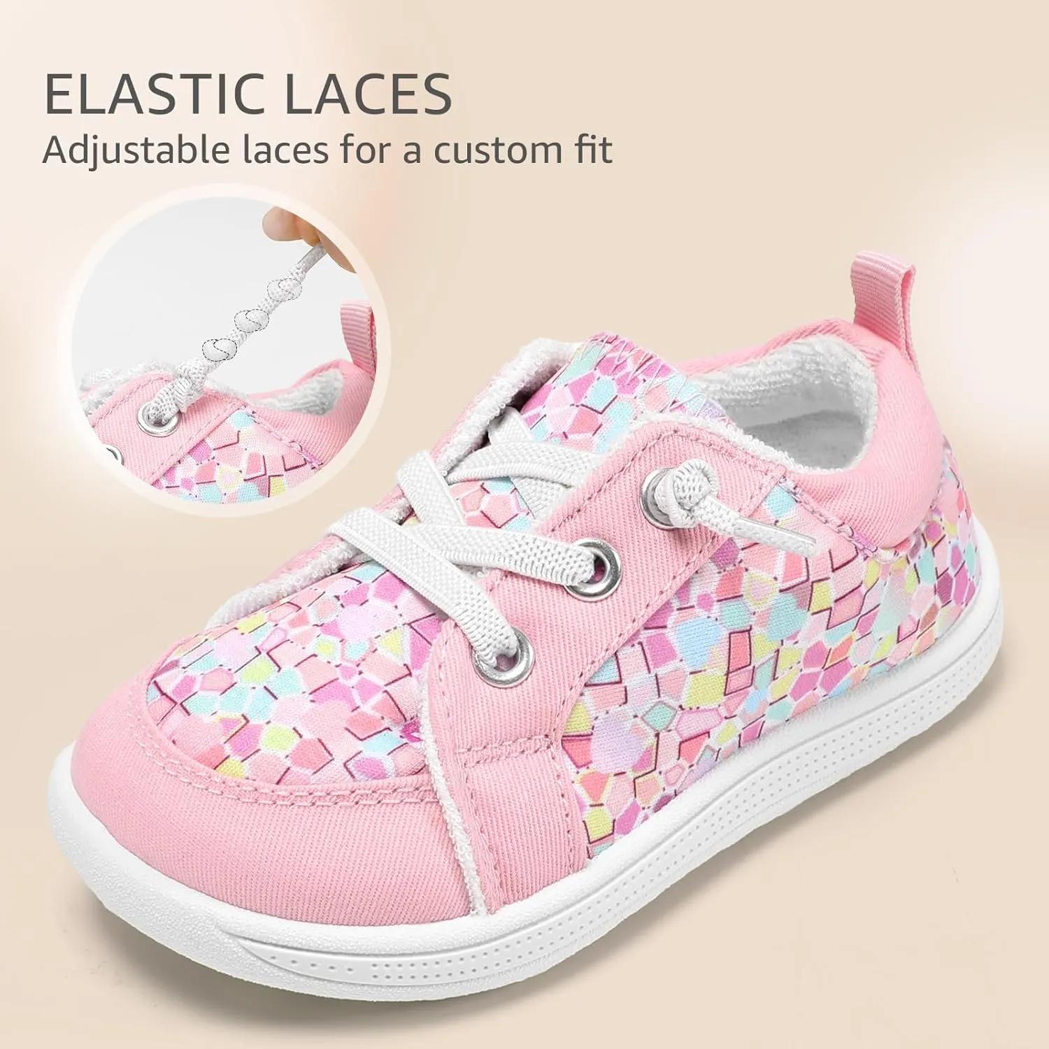 Toddler Wide Toe Box Barefoot Shoes: Boys Tennis Sneakers, First Walking Shoes, Flex Comfort Outdoor