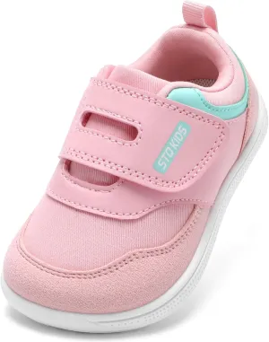 Toddler Wide Toe Box Shoes Barefoot Sneakers Girls Boys Zero Drop First Walking Running Tennis Grounding Shoes
