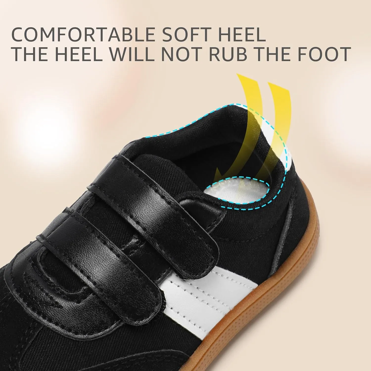 Toddler Wide Toe Box Shoes:Boys Barefoot Shoes Kids Walking Shoes Boy Sneakers Non-Slip Zero Drop Shoes,Toddler First Walking Shoes Comfort Tennis Outdoor Activities