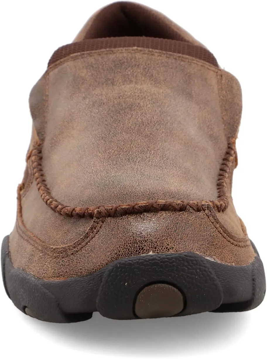 Twisted X Men's Cellstretch Casual Slip-on Leather Shoes Driving Style Loafer