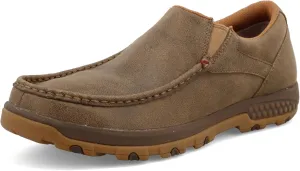 Twisted X Men's Cellstretch Casual Slip-on Leather Shoes Driving Style Loafer