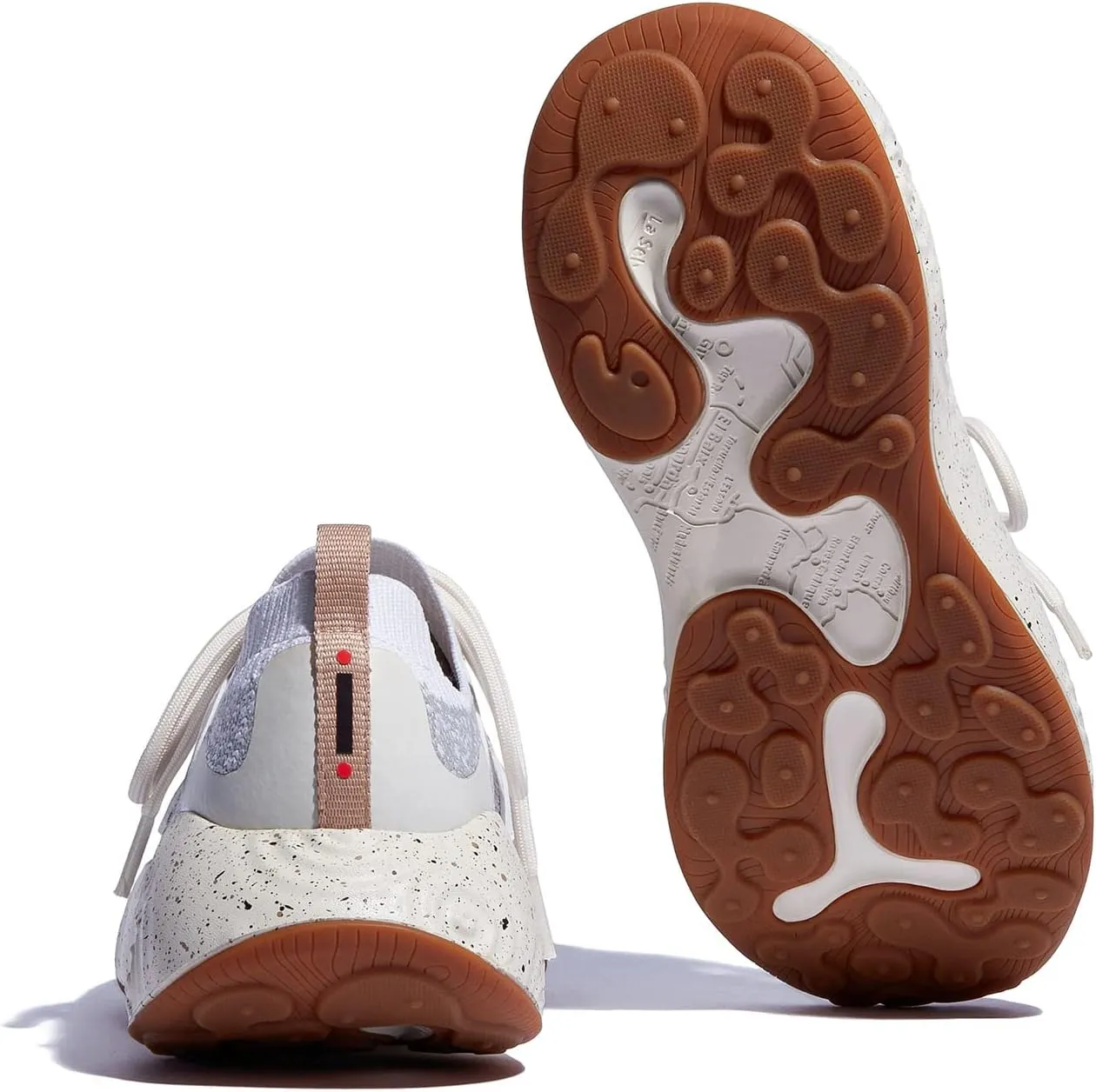 UIN Men's Platform Walking Shoes Casual Comfortable Art Painted Travel Fashion Sneaker Brava