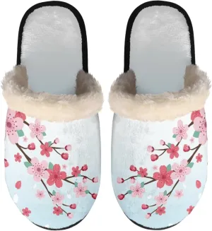 Unisex Plush House Shoes Women Warm Slippers Indoor Slipper for Home Wear Mens House Slippers for Fall Winter