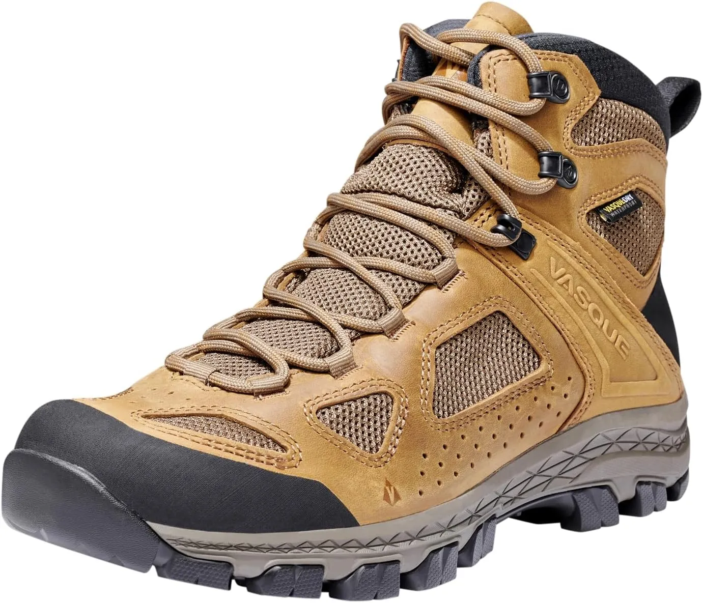 Vasque Men's Breeze Waterproof Hiking Boot, Nutria, 14 Medium