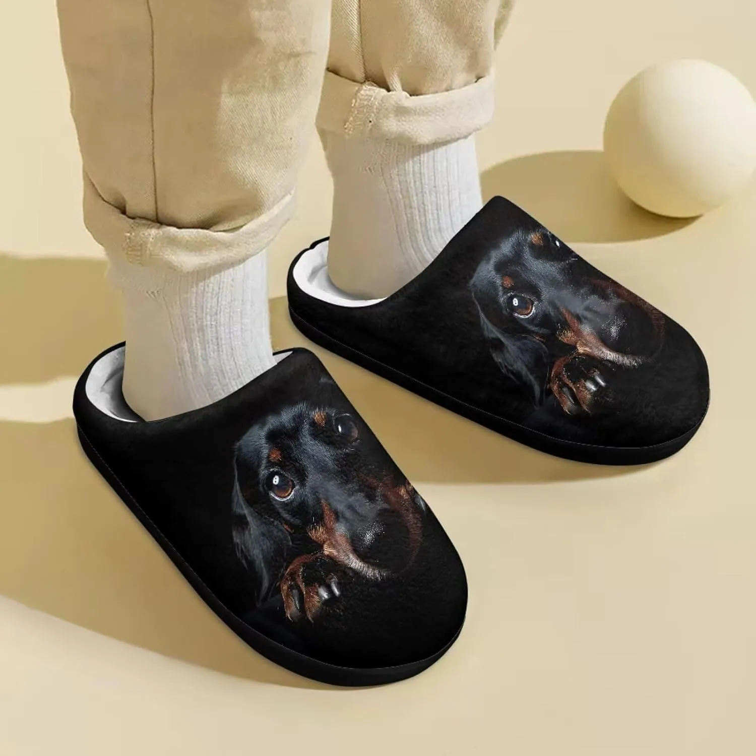 Veniyate Kids Fuzzy House Memory Foam Slippers Bedroom Shoes Cozy Indoor Slide for Boys Girls