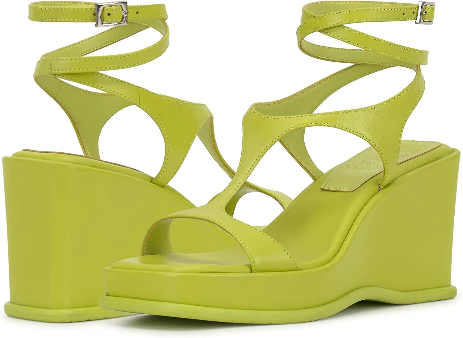 Vince Camuto Women's Fetemee Ankle Strap Wedge Sandal