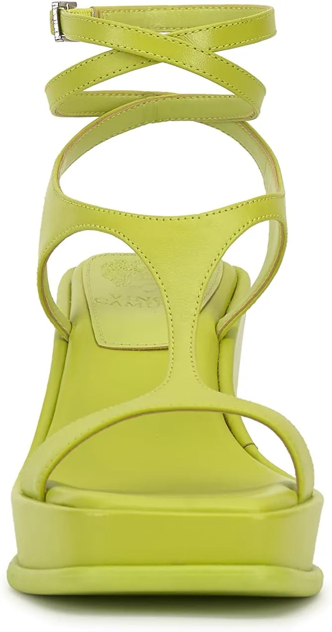 Vince Camuto Women's Fetemee Ankle Strap Wedge Sandal