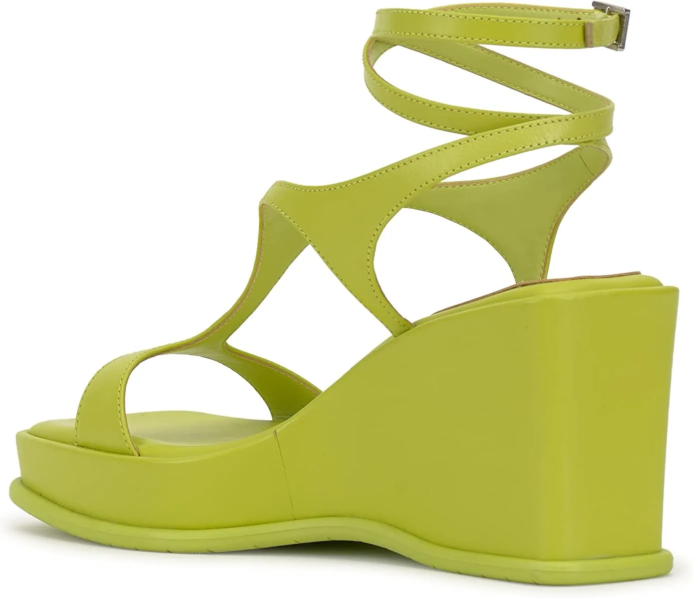 Vince Camuto Women's Fetemee Ankle Strap Wedge Sandal