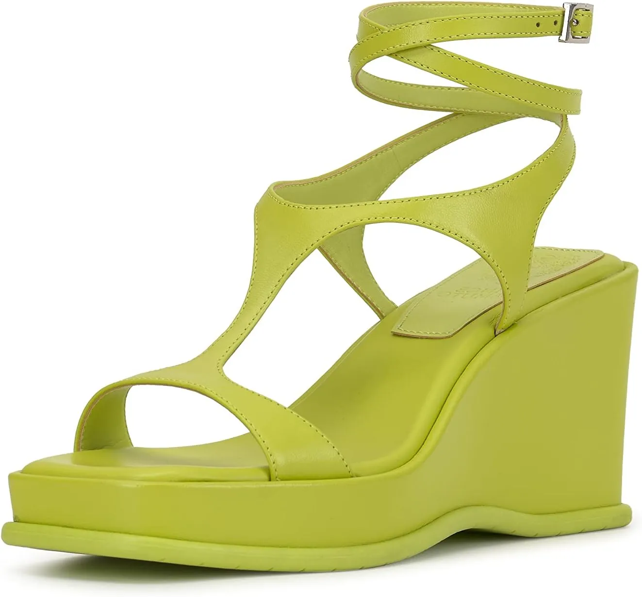 Vince Camuto Women's Fetemee Ankle Strap Wedge Sandal