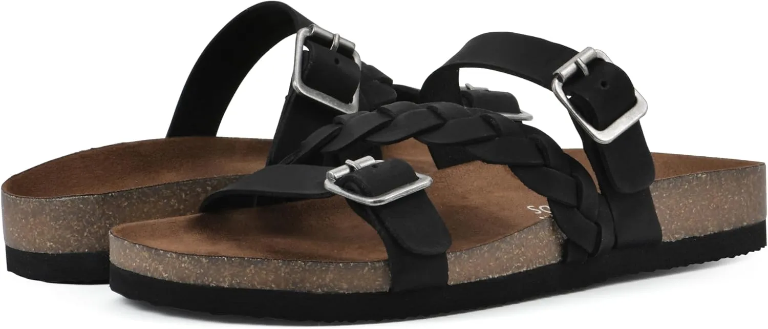 WHITE MOUNTAIN Women's Huntington Flat Sandal