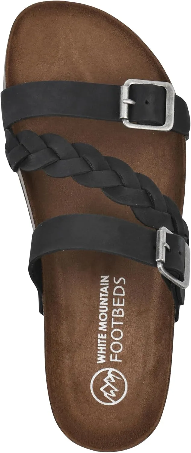 WHITE MOUNTAIN Women's Huntington Flat Sandal
