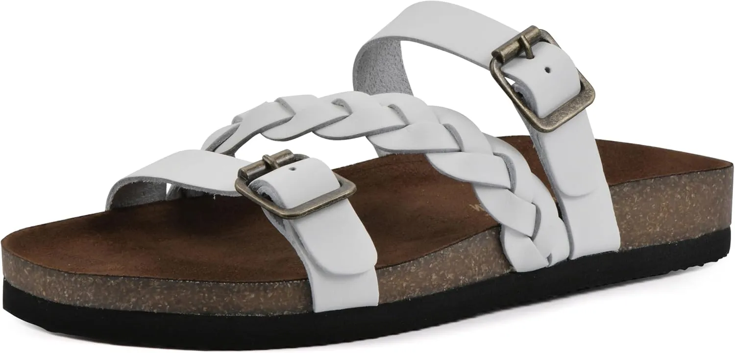 WHITE MOUNTAIN Women's Huntington Flat Sandal