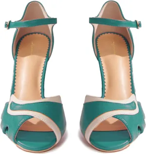 Women Ankle Strap Kitten Heel Sandals Round Open Toe Sandal Pumps Two Tone 3 inch Sandal Kitten Heels Buckle Strap Dress Sandals Shoes Peep Toe Matte Vintage Cute Size 4-11 M US