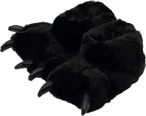 Women Plush Animal Paw Slippers Funny Novelty Bear Claw Slippers Cozy Furry Warm Memory Foam Slippers Gifts for Halloween Christmas