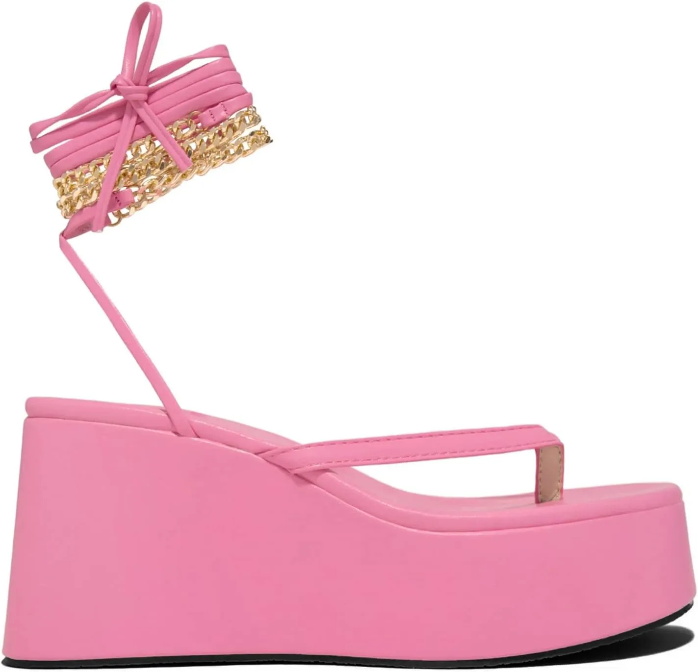 Women Sandal Open Toe Ankle Strap Slingback Wedge Sandal Buckle High Heel Casual Shoes