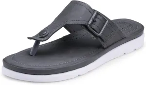 Womens Flat Memory Foam Slippers/Flip-Flops Fashion Stylish Casual Comfortable Diabetic Orthopedic Lightweight Synthetic Slip-on Sandals with Adjustable Buckle for Girls/Ladies D-630