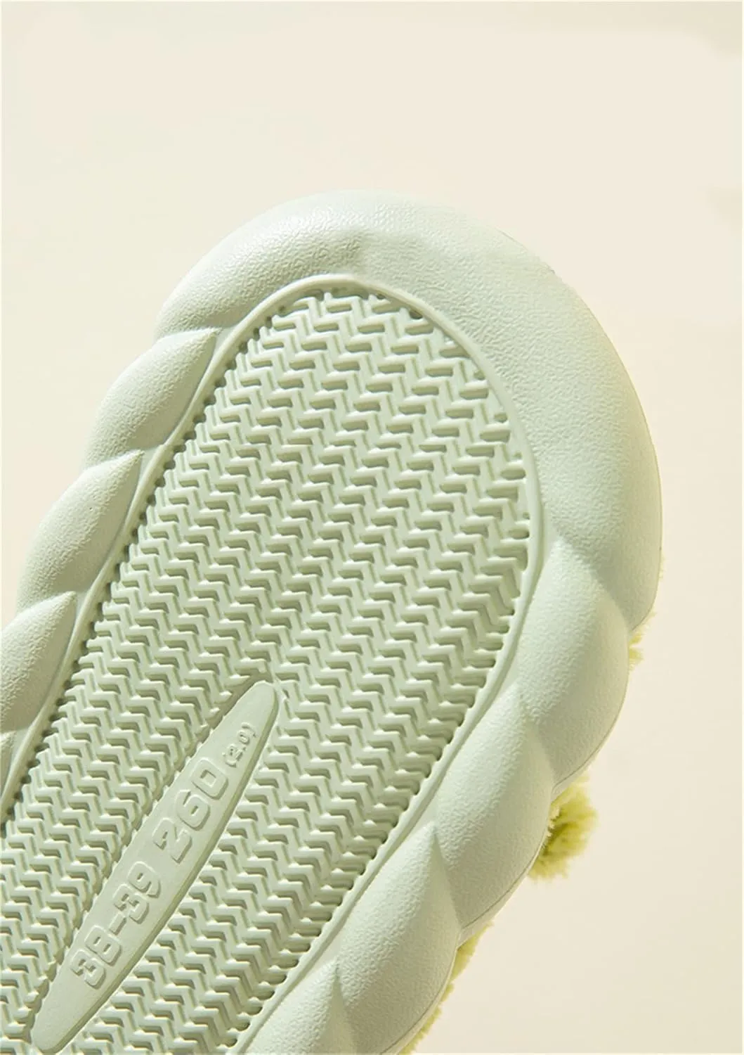Women's Floral Cotton Soft Indoor Anti-skid Plush Slippers