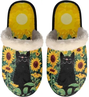 Women's House Shoes Full Fuzzy Ultra Lightweight Winter Slippers