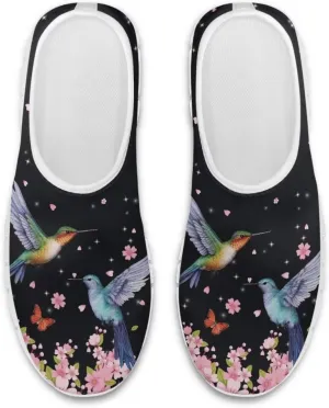 Women's Hummingbird Casual Wide Toe Loafers Driving Shoes Comfort Hiking Barefoot Sneaker Flats