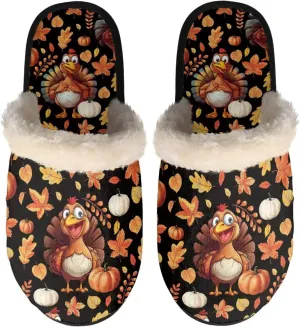Women's Indoor Bedroom Slipper with Memory Foam, Slip On Memory Foam House Slippers Home Bedroom Shoses House Shoes for Women Men