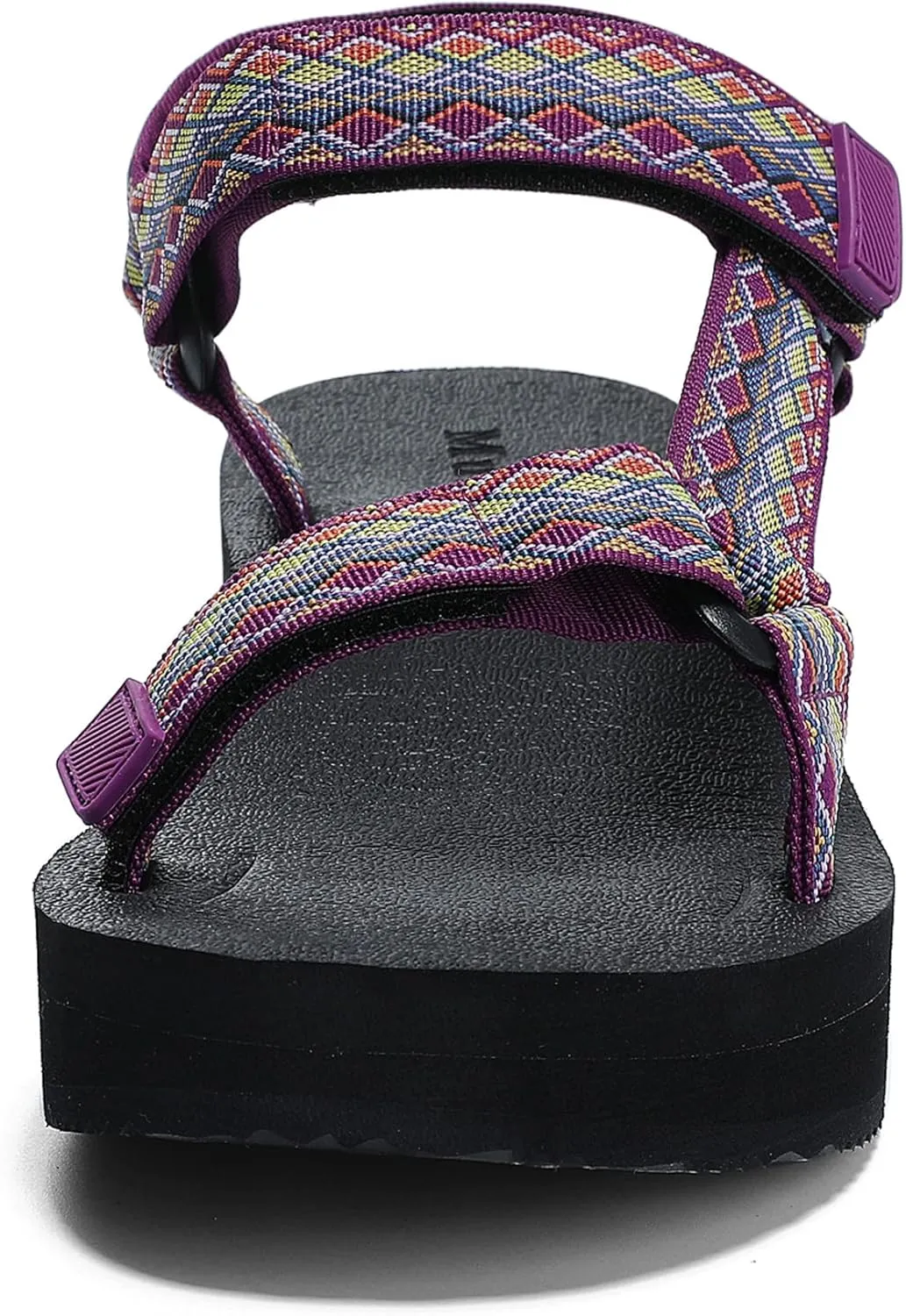 Women's Platform Sandals Casual Wedge Adjustable Velcro Arch Support Yoga Mat Heeled Flatform Sandals Shoes