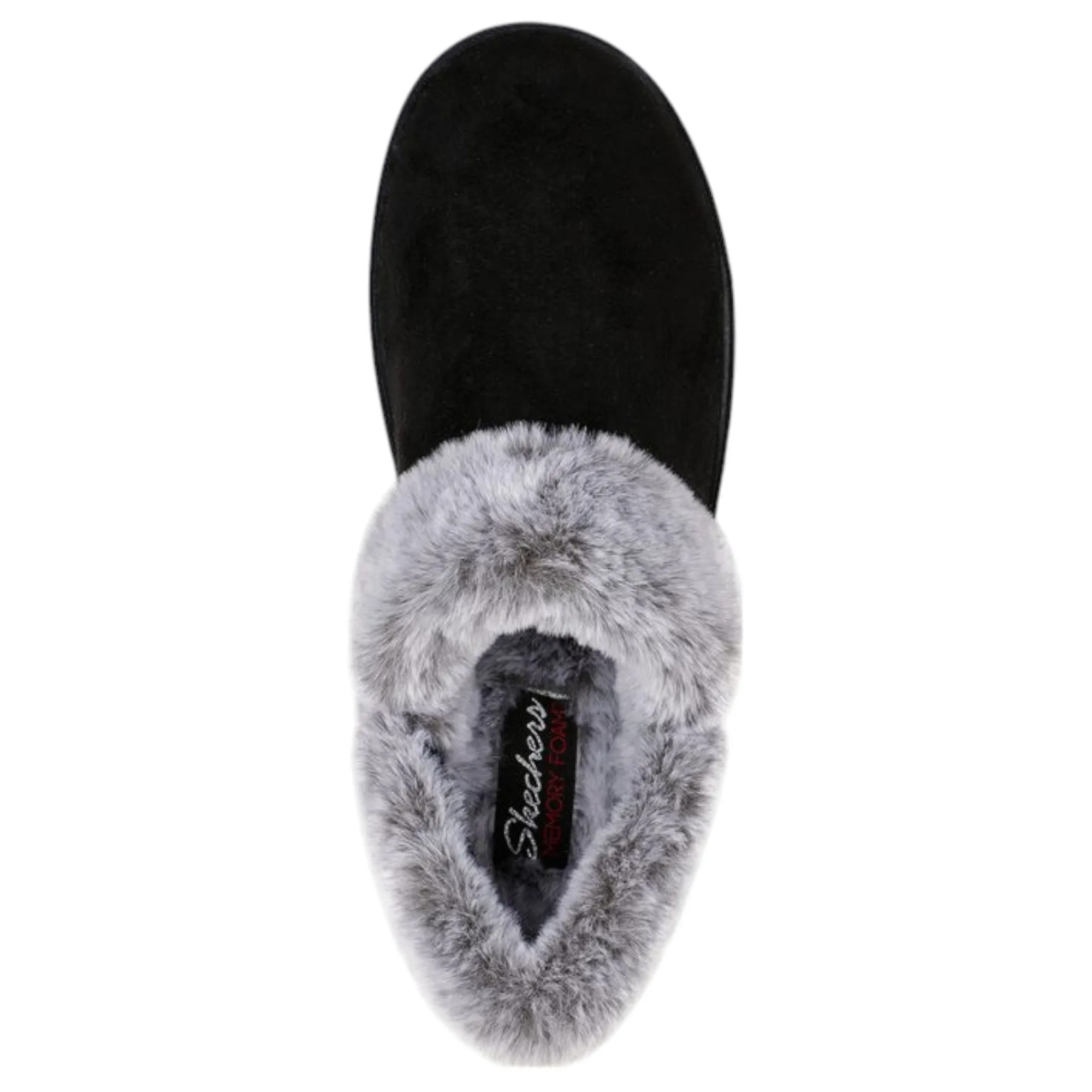 Womens Skechers Cozy Campfire - French Toast Slippers Black