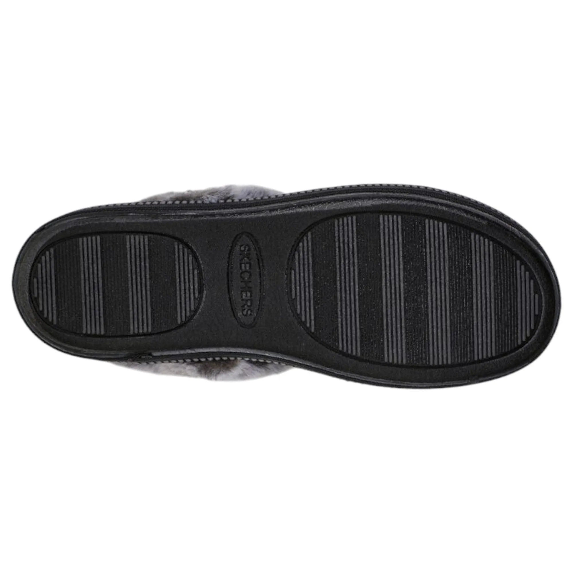 Womens Skechers Cozy Campfire - French Toast Slippers Black