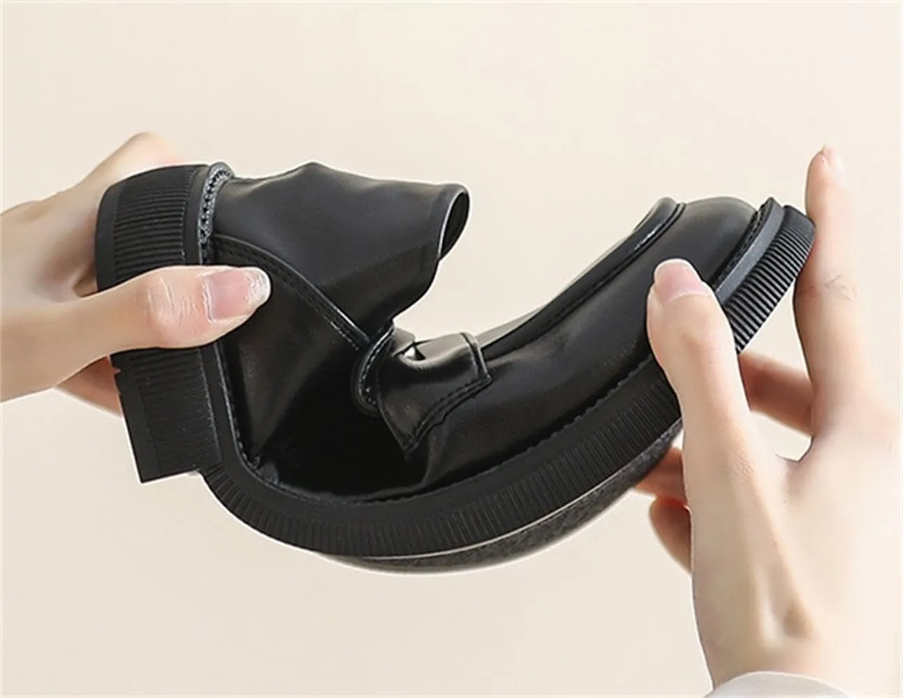 Women's Slip On Loafers Flats Oxford Shoes British Style Brogues Work Driving Style Shoes Moccasin