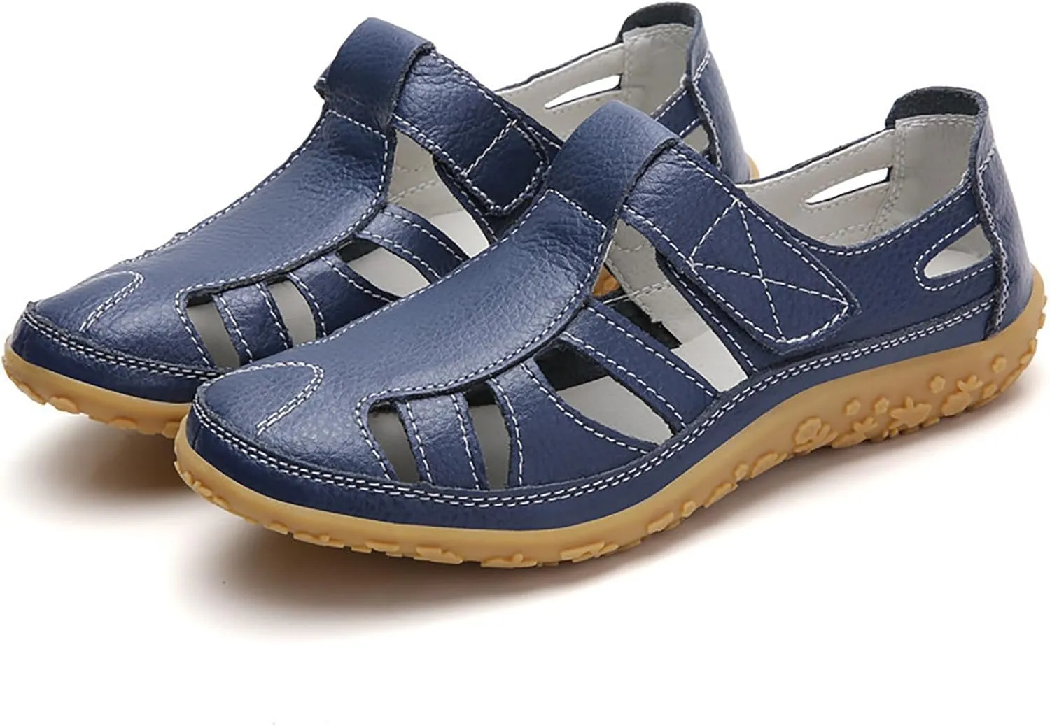 Womens Summer Sandals Tennis Shoes Flat Bottom Sneakers for Women Wide with Loafers for Women Dressy Black Non Slip Work Shoes Breathable Lightweight