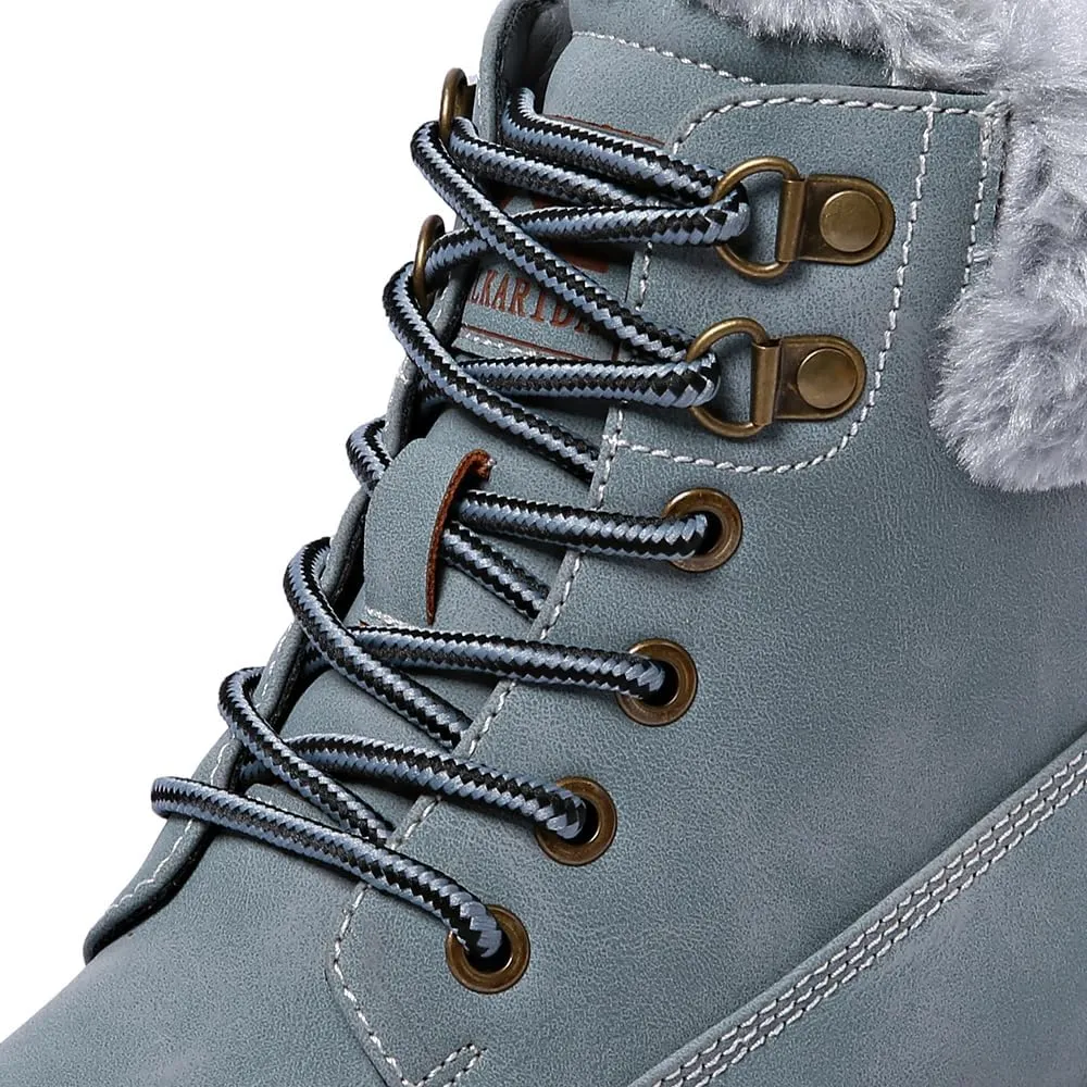 Women's Waterproof Hiking Boots - Lightweight Non-Slip Ankle Boots for Trekking