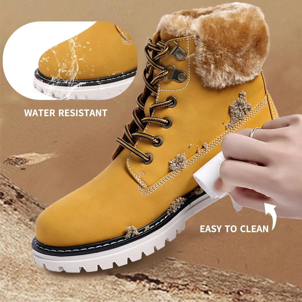 Women's Waterproof Hiking Boots - Lightweight Non-Slip Ankle Boots for Trekking