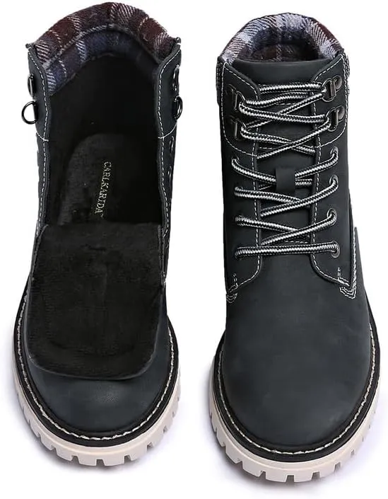 Women's Waterproof Hiking Boots - Lightweight Non-Slip Ankle Boots for Trekking