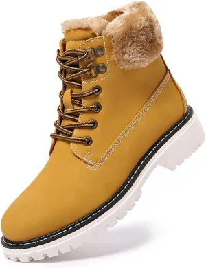 Women's Waterproof Hiking Boots - Lightweight Non-Slip Ankle Boots for Trekking