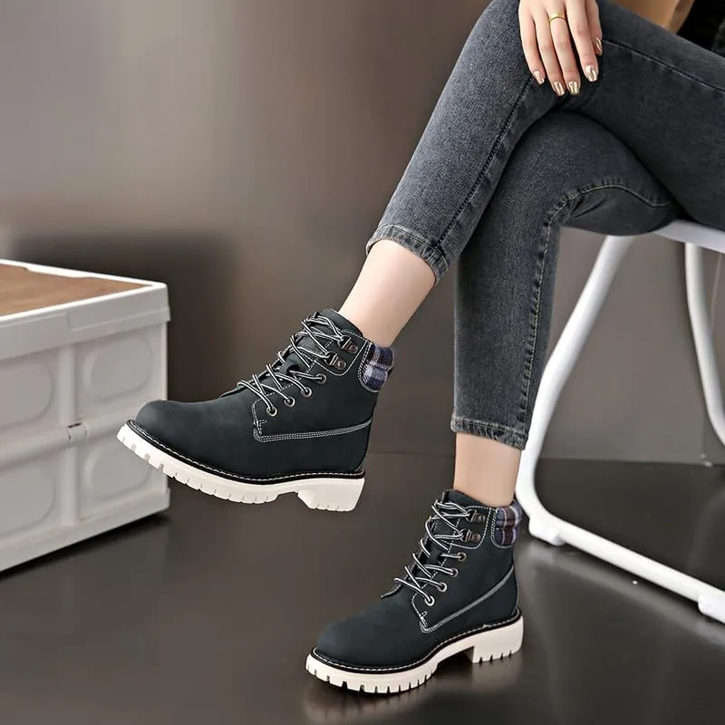 Women's Waterproof Hiking Boots - Lightweight Non-Slip Ankle Boots for Trekking