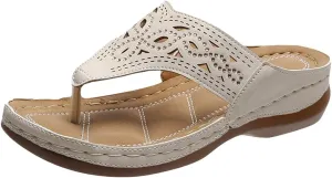 Womens with Arch Support Walking Sandals Orthopedic Recovery Slides Adjustable Straps Thick Cushion Comfortable Summer Outdoor Plantar Fasciitis Relief Footwear