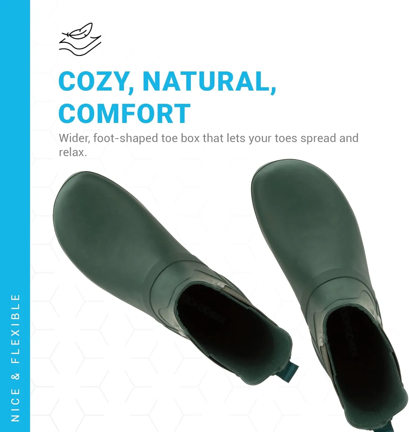 Xero Shoes Women's Gracie Barefoot Rain Boot