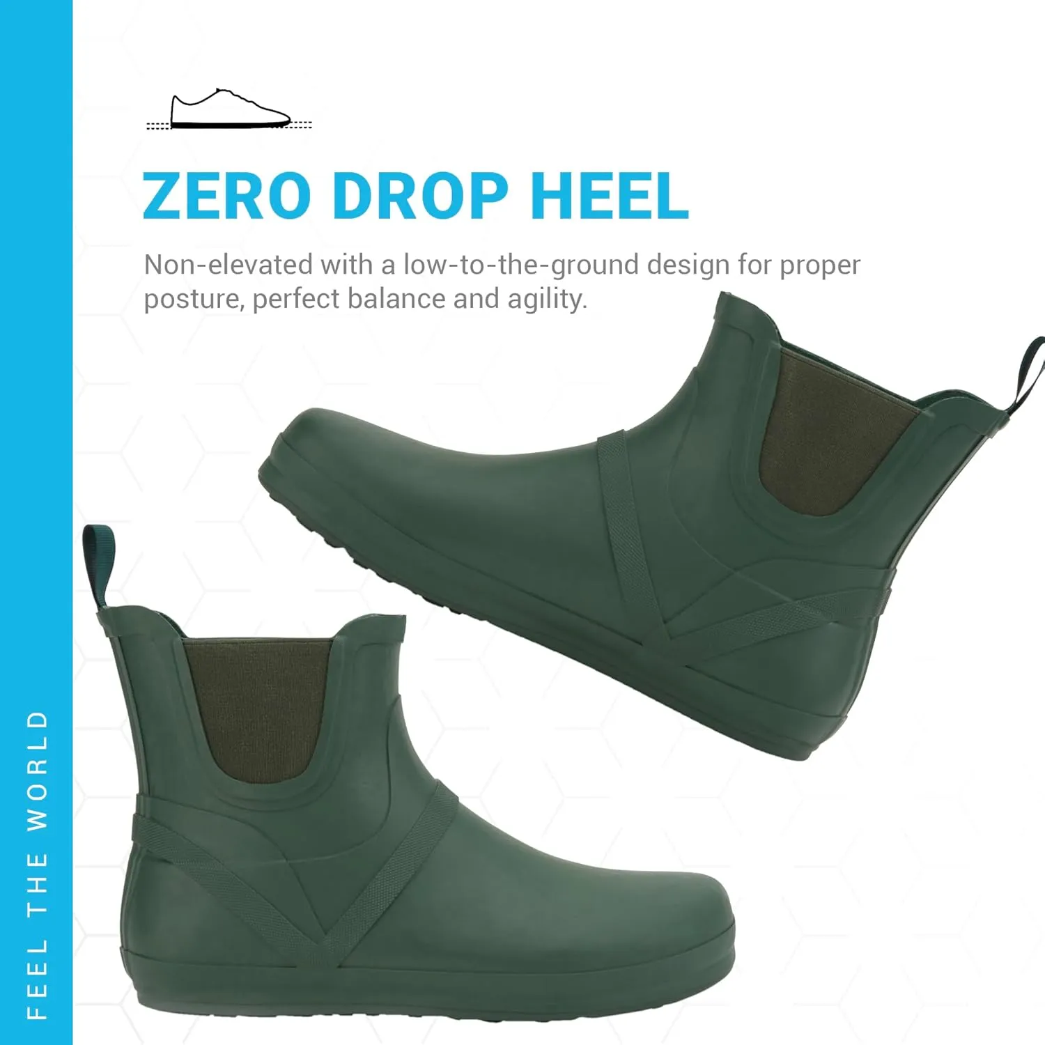 Xero Shoes Women's Gracie Barefoot Rain Boot