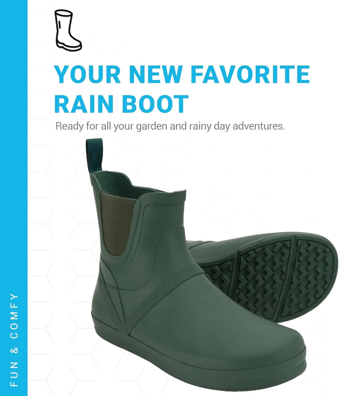 Xero Shoes Women's Gracie Barefoot Rain Boot
