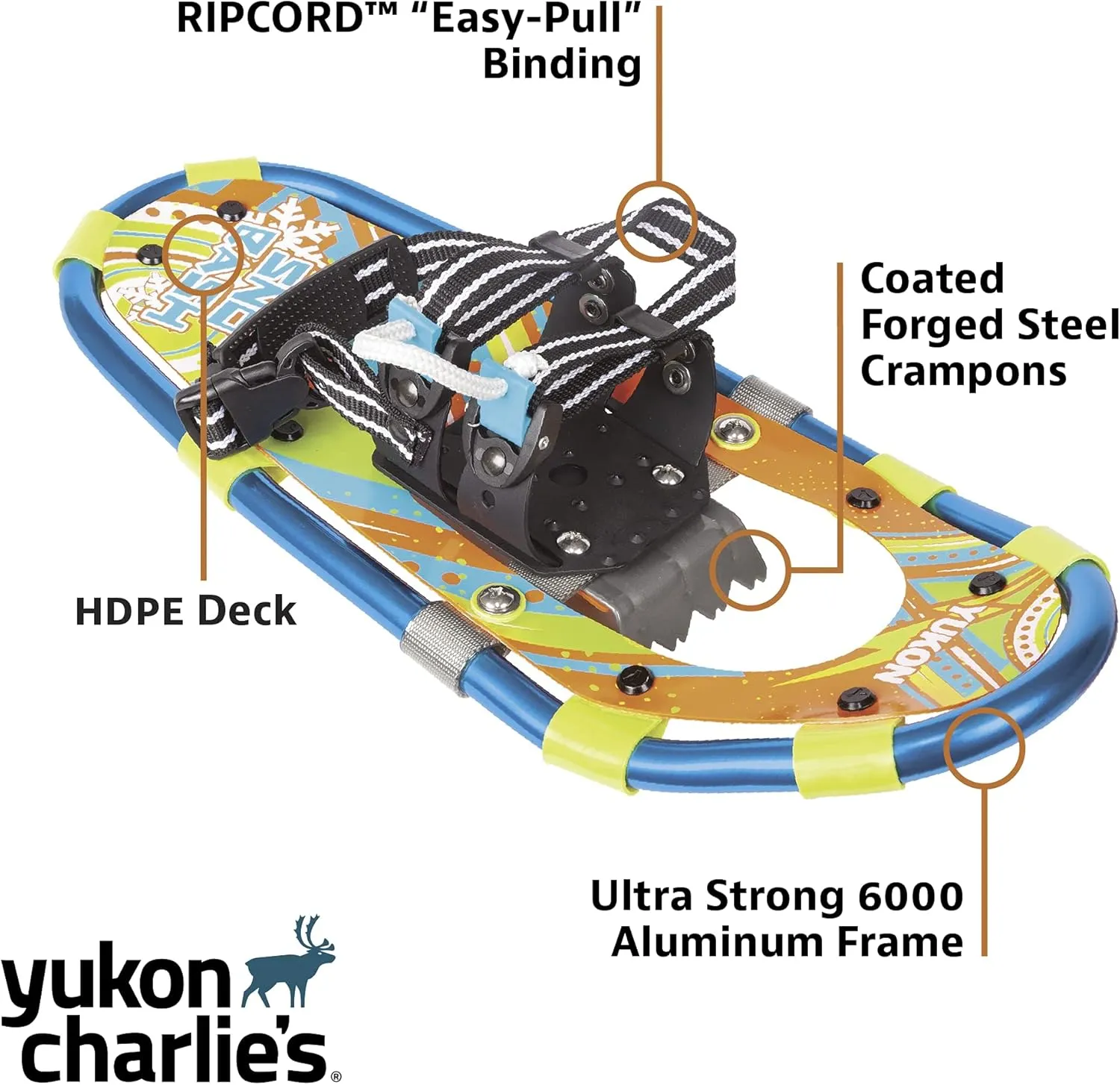 Yukon Charlie's Youth Aluminum Snowshoe